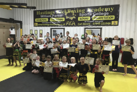 Hastings Kickboxing Grading June 2019